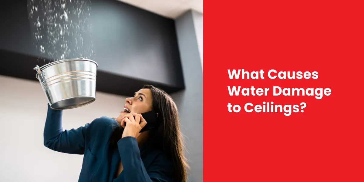 What Causes Water Damage to Ceilings