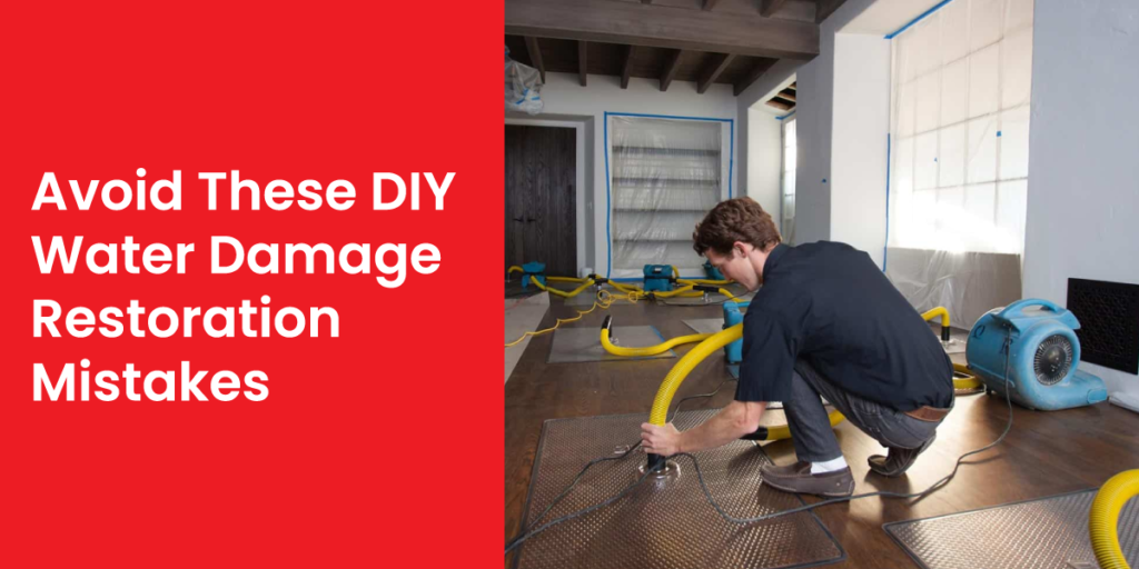 DIY Water damage restoration