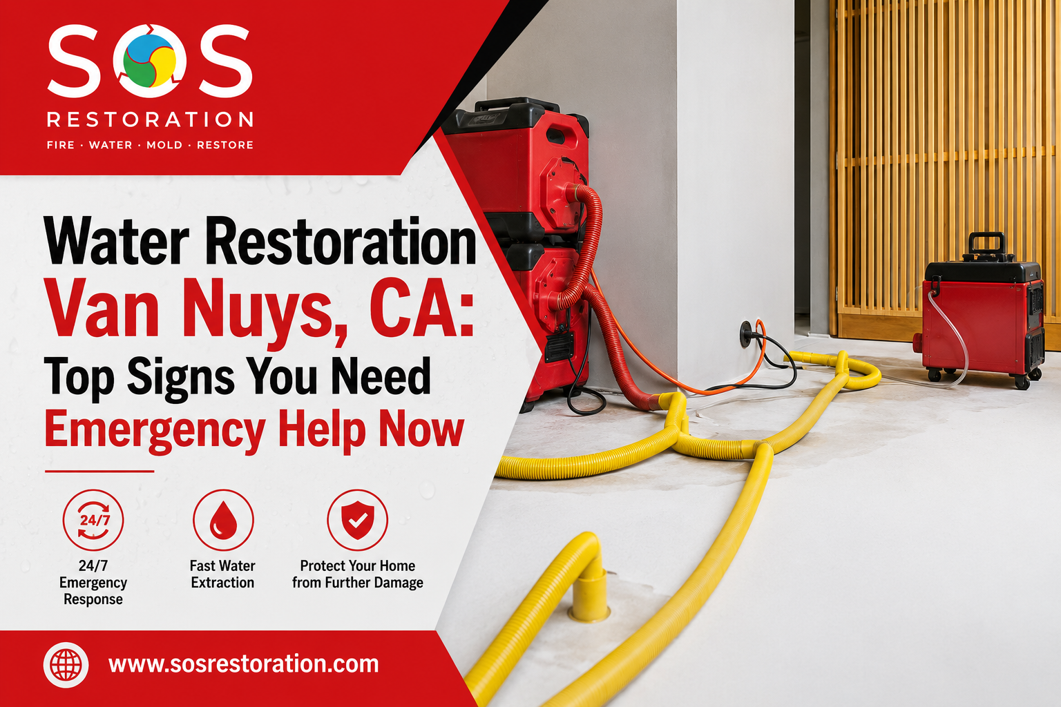 Water Restoration in Van Nuys, CA