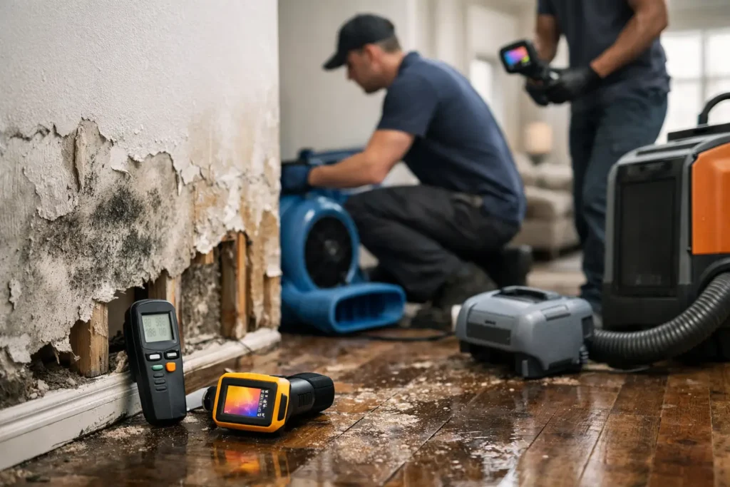 When to Schedule a Mold Inspection After a Water Leak