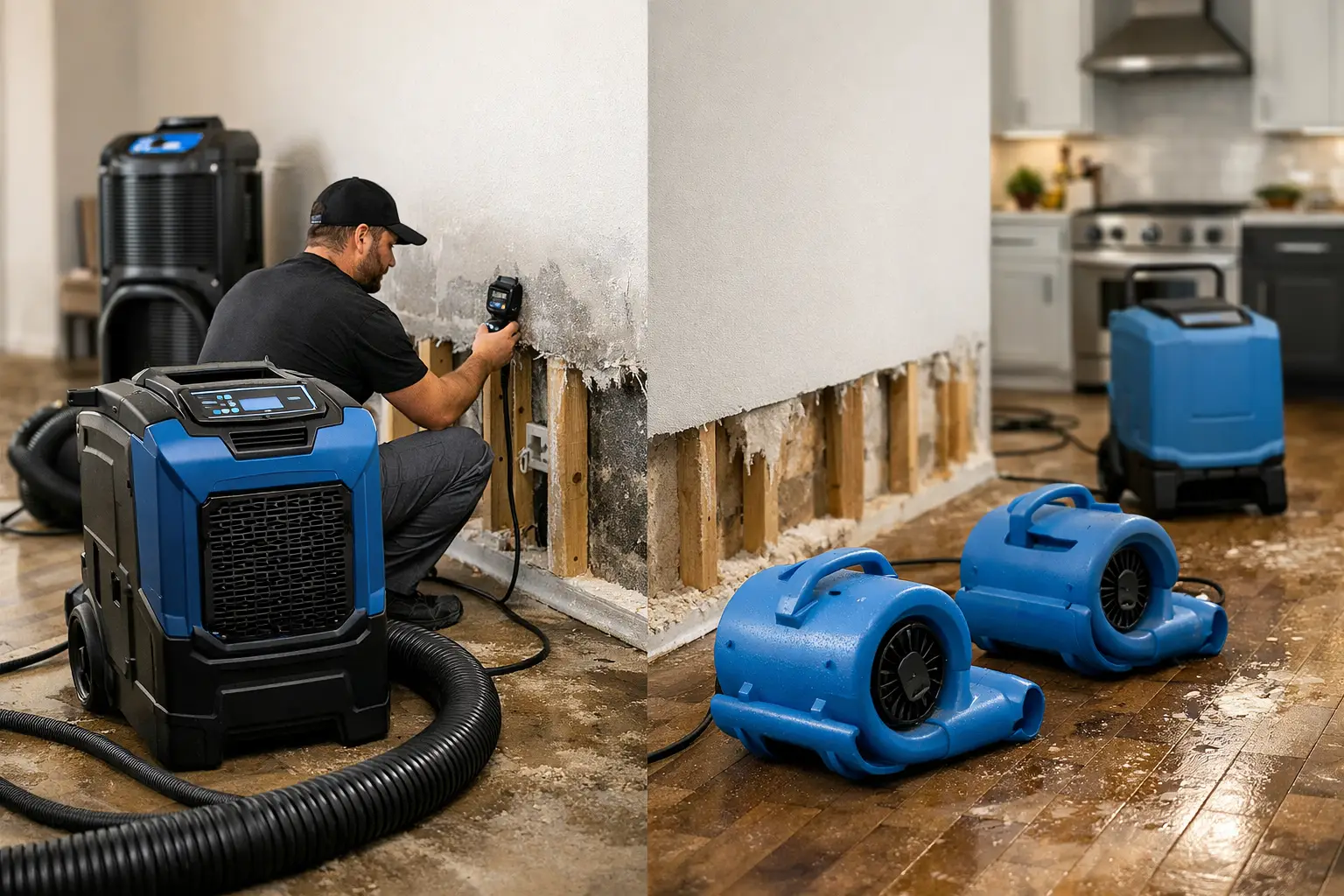 Professional Drying Versus Rental Equipment