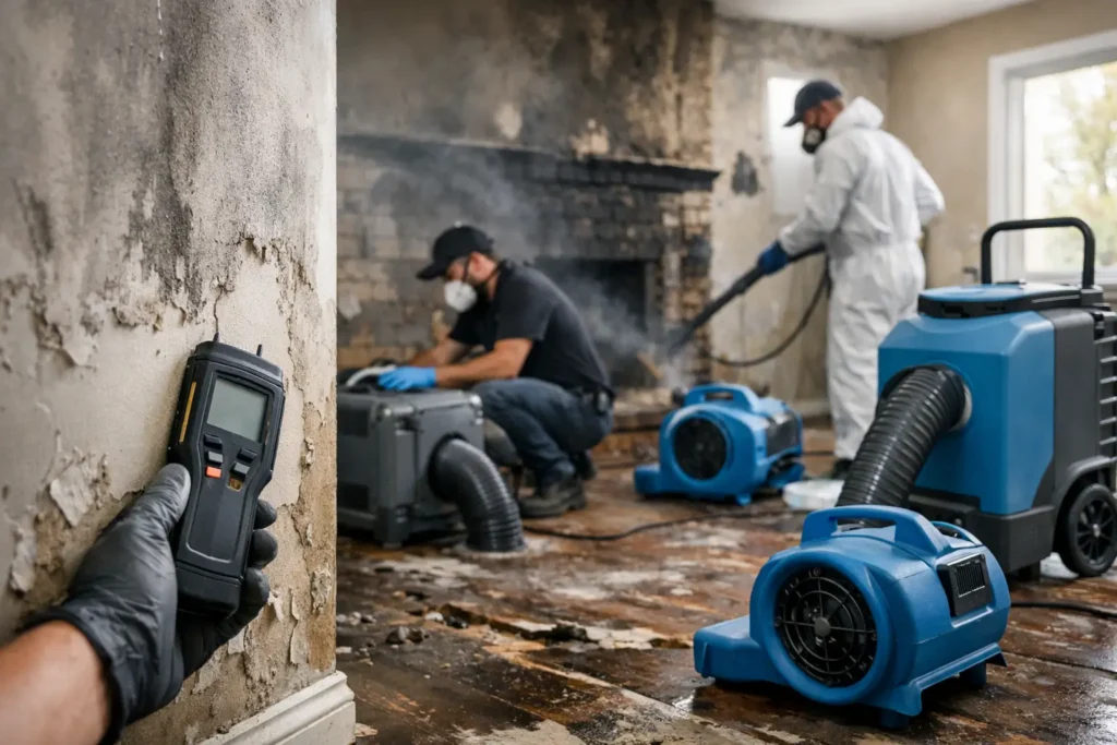Smoke Remediation After Fire or Wildfire Damage
