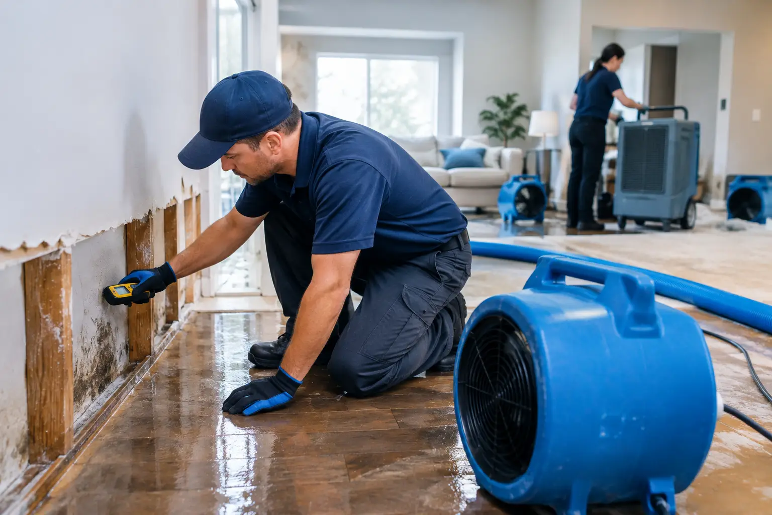 Water Mitigation vs Restoration: What Happens First?