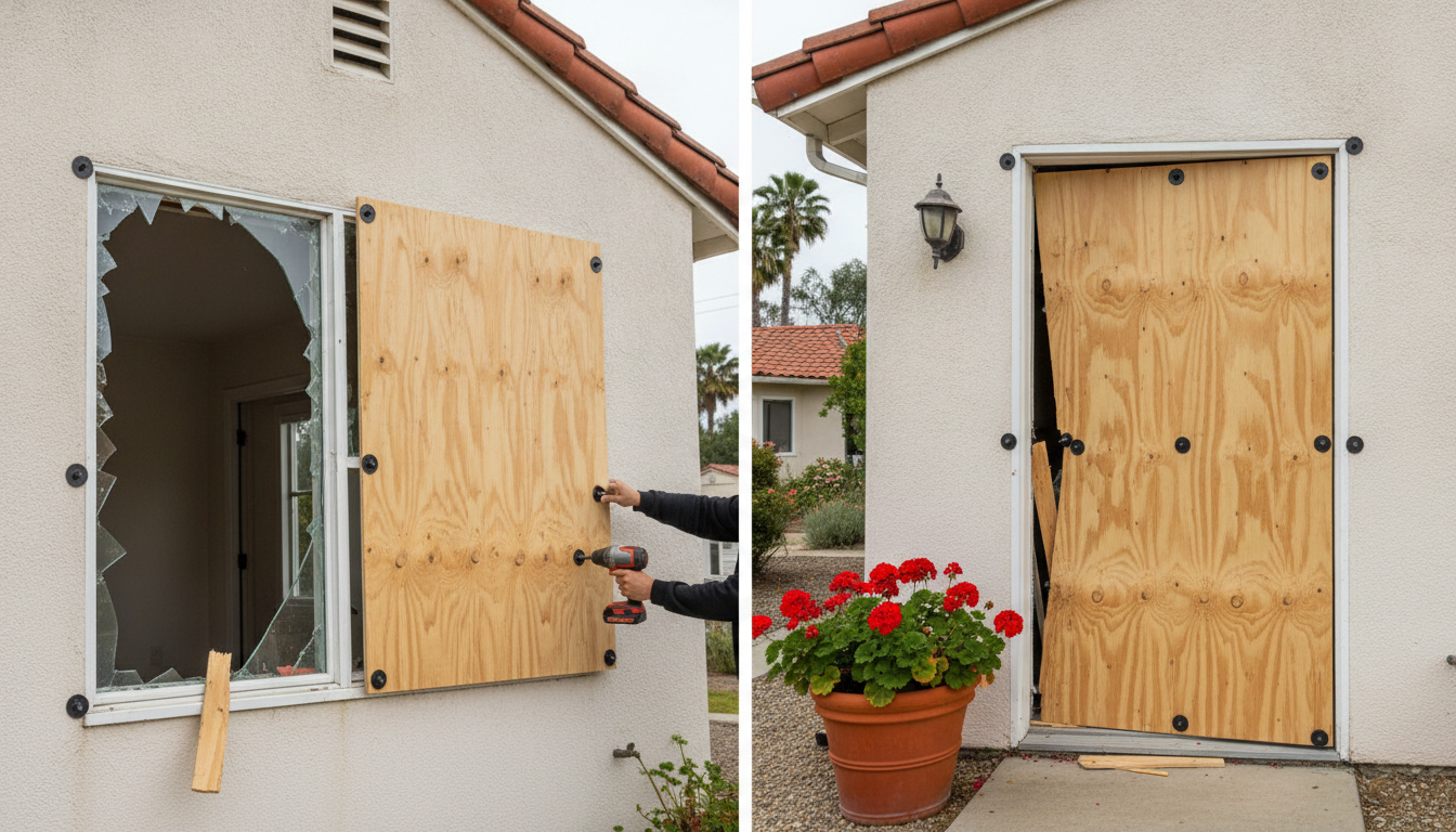How Much Does Emergency Board-Up Cost in Los Angeles County?