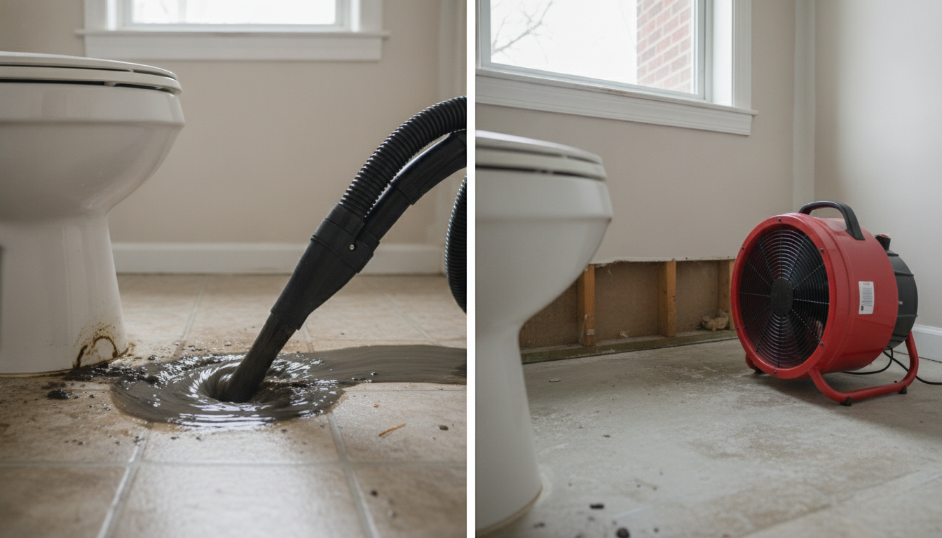 How Long Does Sewage Cleanup Take?