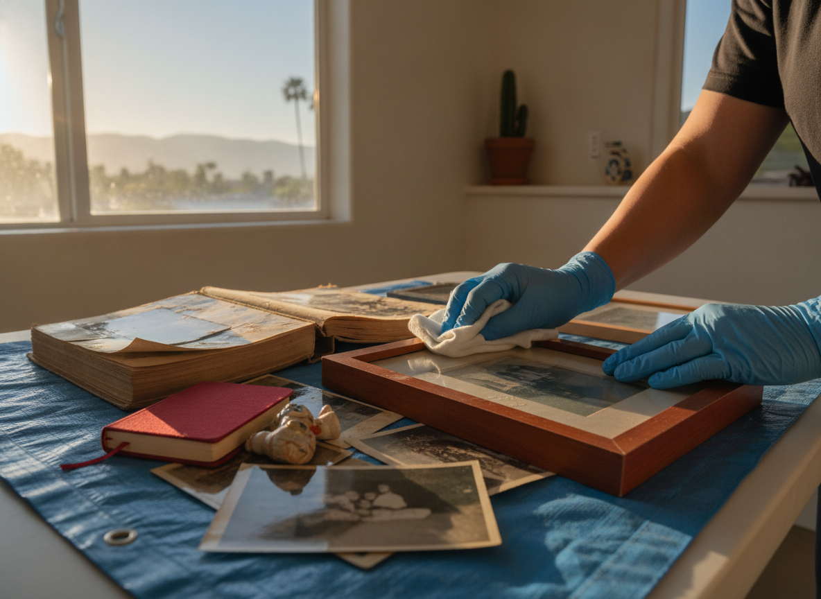 Contents cleaning and restoration