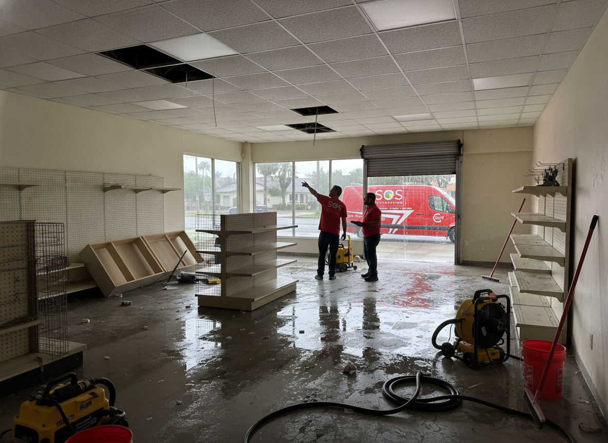 Commercial damage restoration