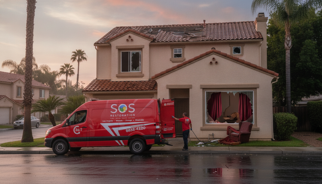 What Does Storm Damage Repair Involve?
