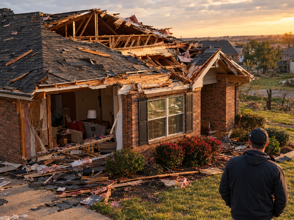 Restoration After a Tornado