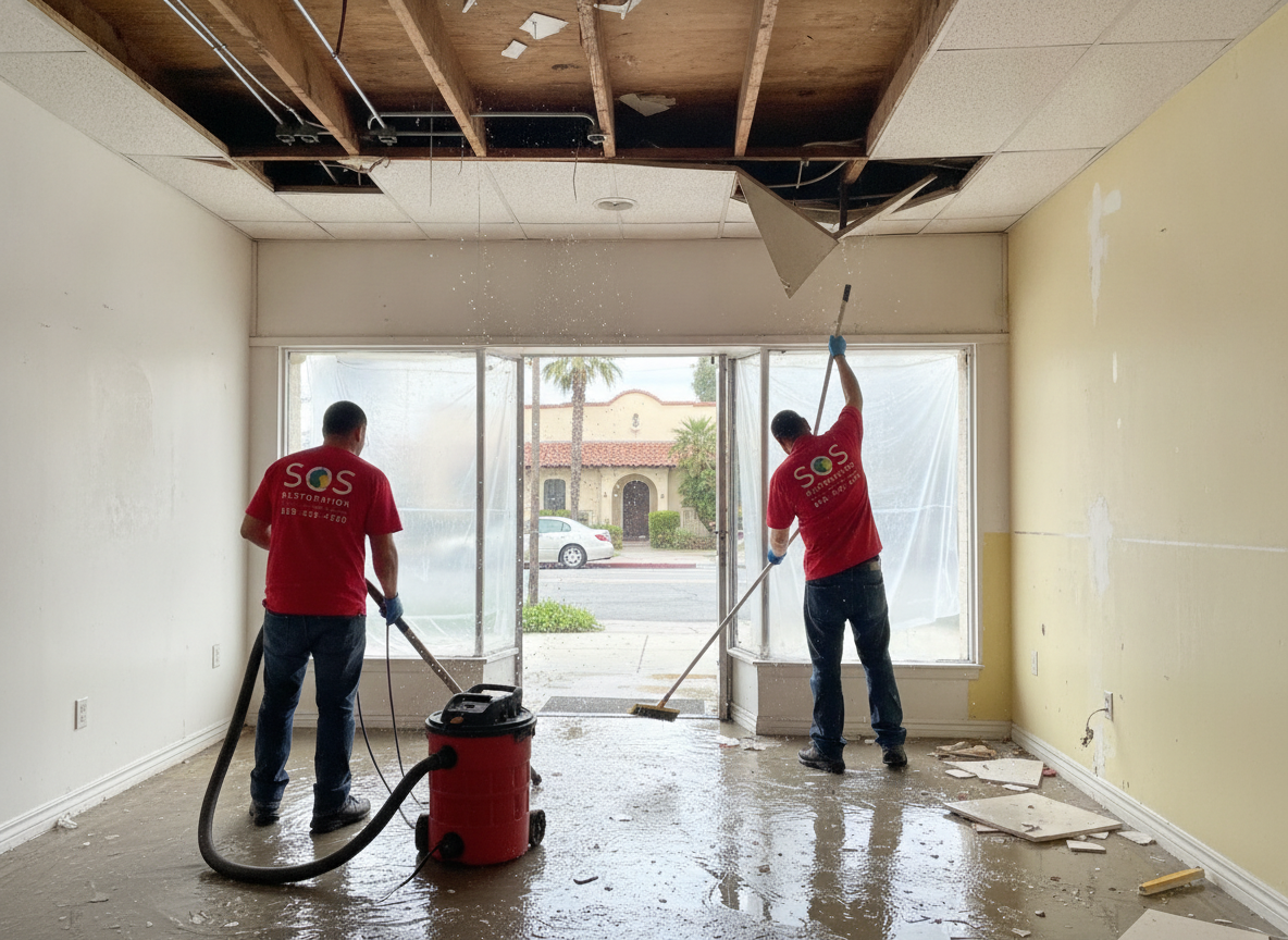 Commercial damage restoration