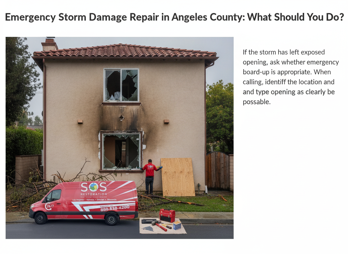 Emergency board-up